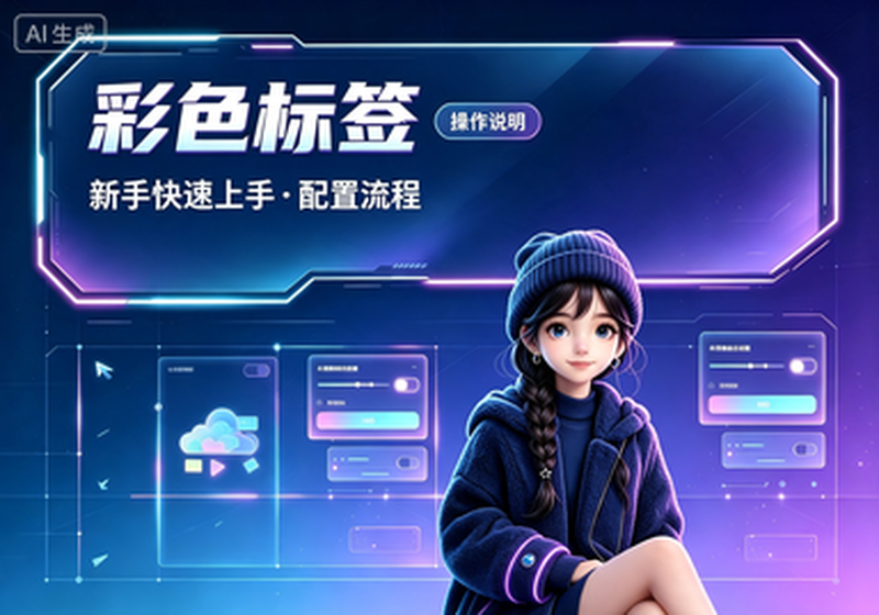 文章随机彩色标签