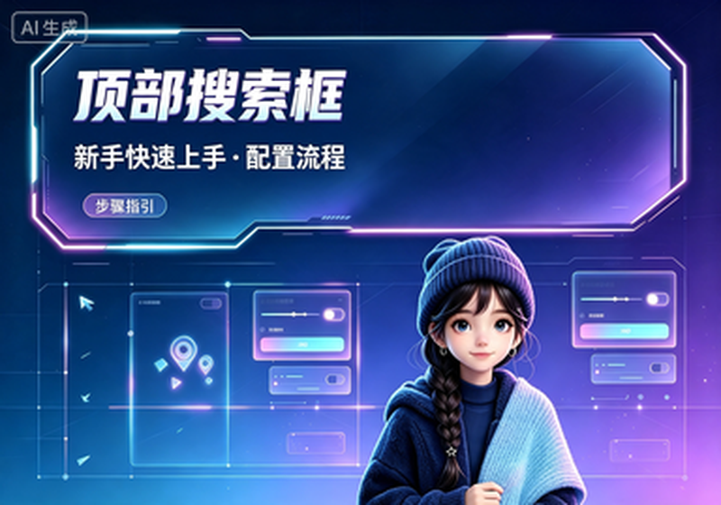 首页大图搜索框美化-知集