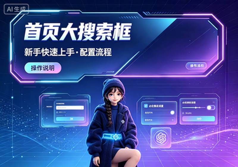 首页大搜索框