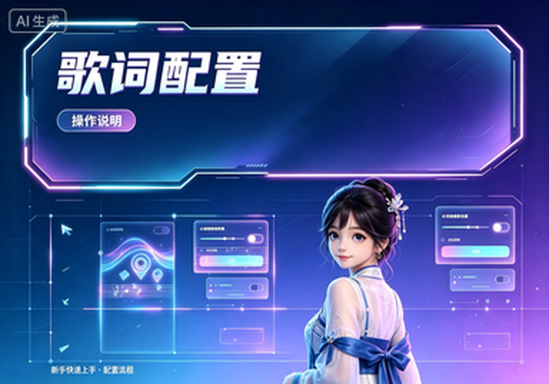 关闭底部歌词