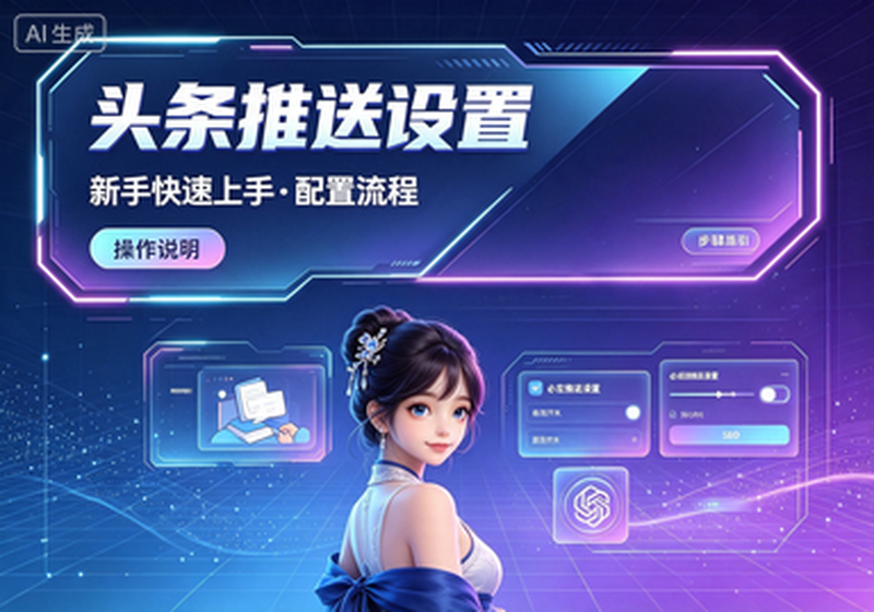 头条推送设置